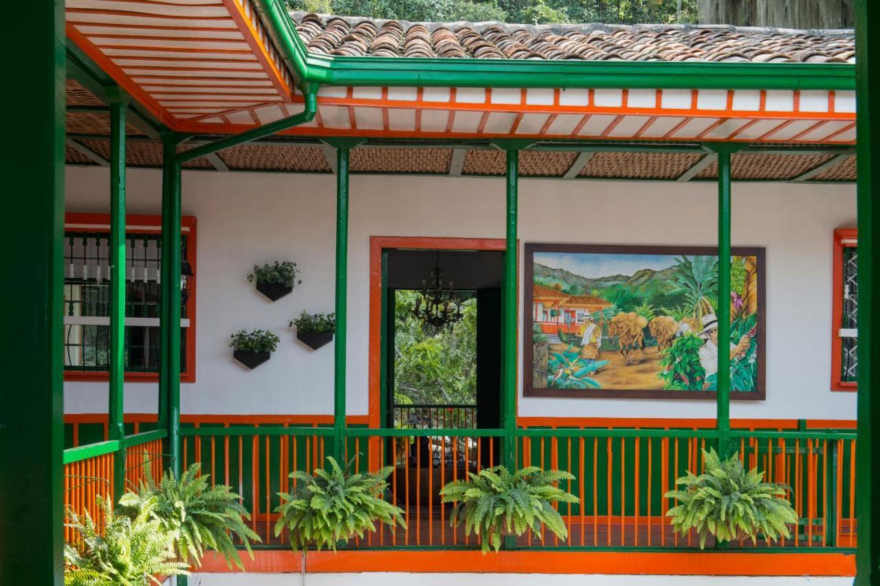 マニサレスHacienda Charrascal Coffe Farmアパートメント エクステリア 写真