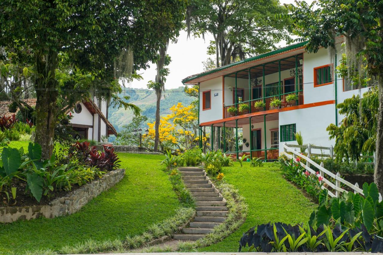 マニサレスHacienda Charrascal Coffe Farmアパートメント エクステリア 写真